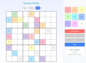 免費數獨遊戲