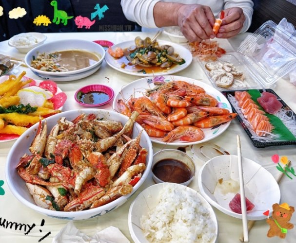 竹圍漁港海鮮小吃