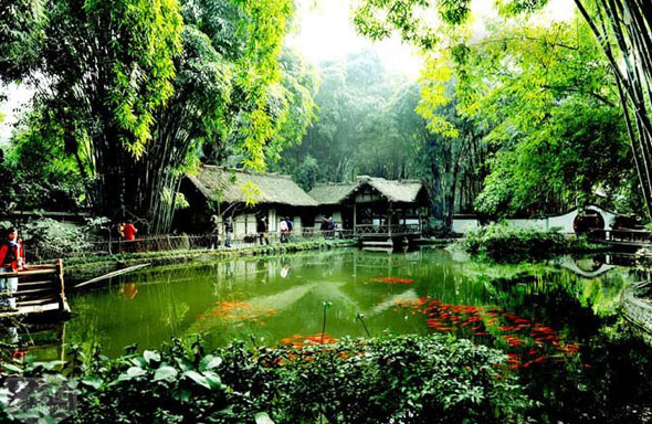 四川旅遊地圖