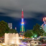 札幌電視塔燈光