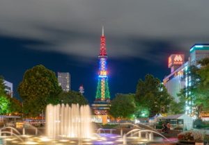 札幌電視塔燈光