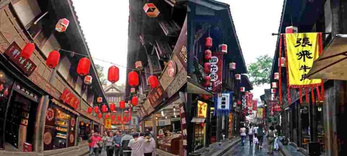 四川旅遊地圖